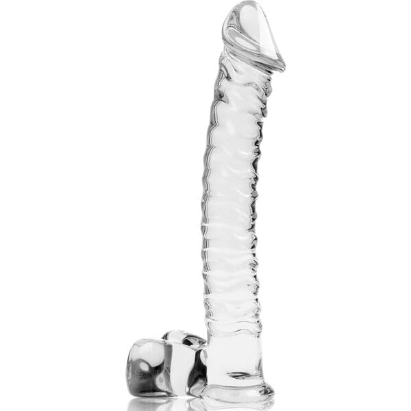 NEBULA SERIES BY IBIZA - MODEL 23 DILDO BOROSILICATE GLASS 21.5 X 4 CM CLEAR 4